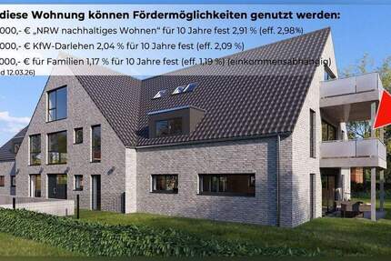 Wohnung Borken - 4 Zimmer, 117 m&sup2;, 469.000&euro; | Angebot:25695748