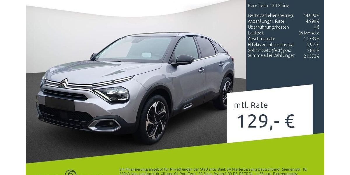 Citroen C4 29.231 km 19.648 &euro; Borken 46325