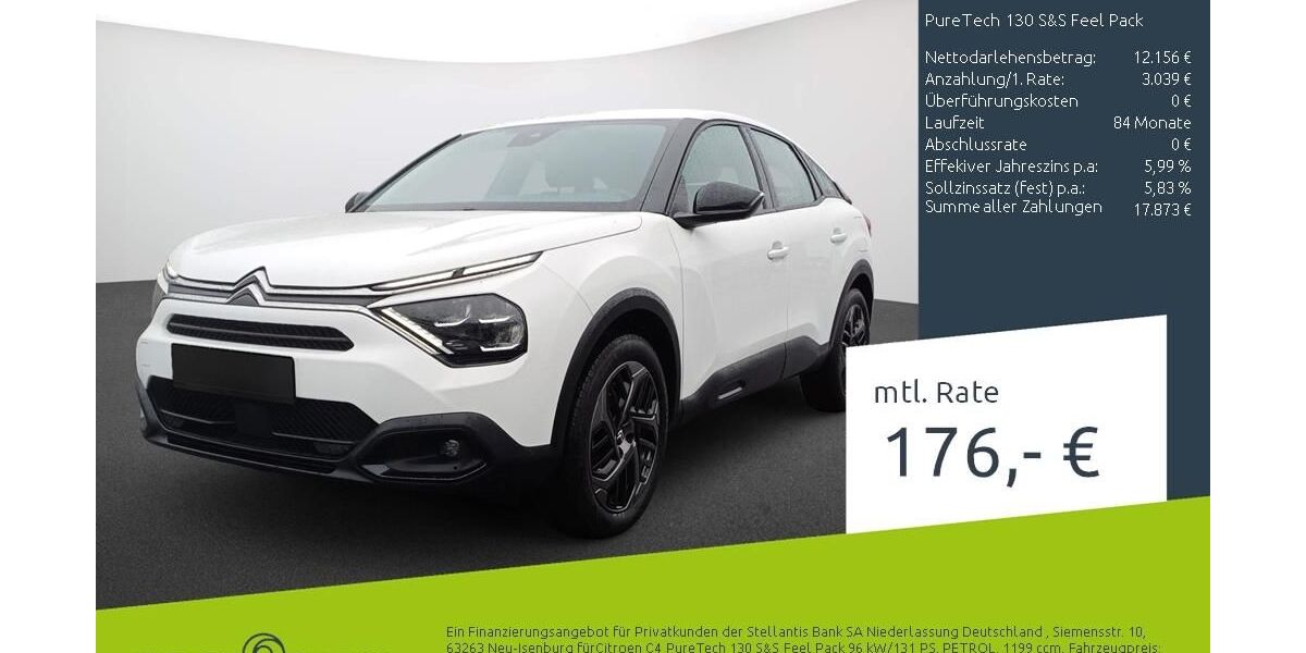 Citroen C4 41.042 km 15.195 &euro; Borken 46325