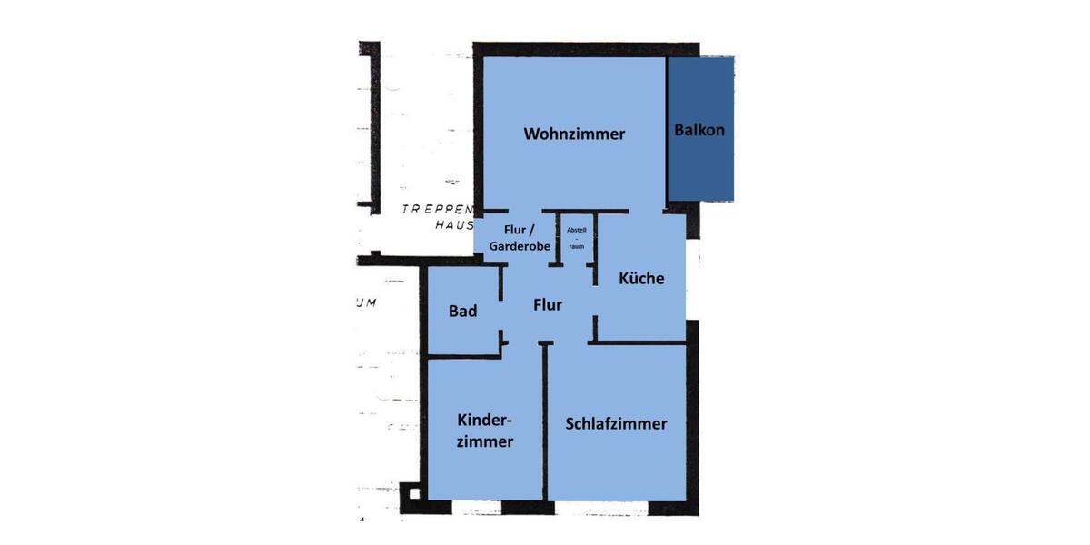 Etagenwohnung Borken - 3 Zimmer, 63 m&sup2;, 155.000&euro; | Angebot:25629903