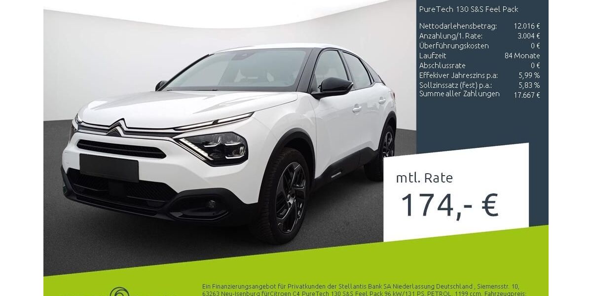 Citroen C4 37.969 km 15.020 &euro; Borken 46325