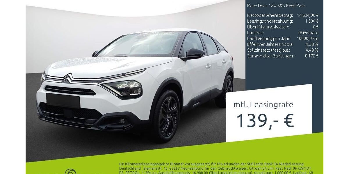 Citroen C4 13.292 km 14.450 &euro; Bocholt 46395