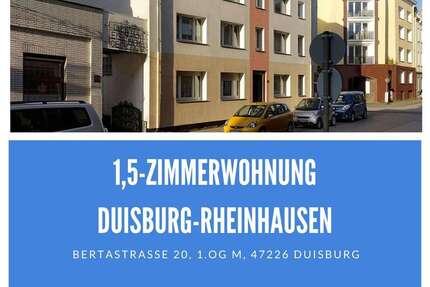 Wohnung Duisburg Atrop - 1.5 Zimmer, 35 m&sup2;, 236&euro; | Angebot:26016557