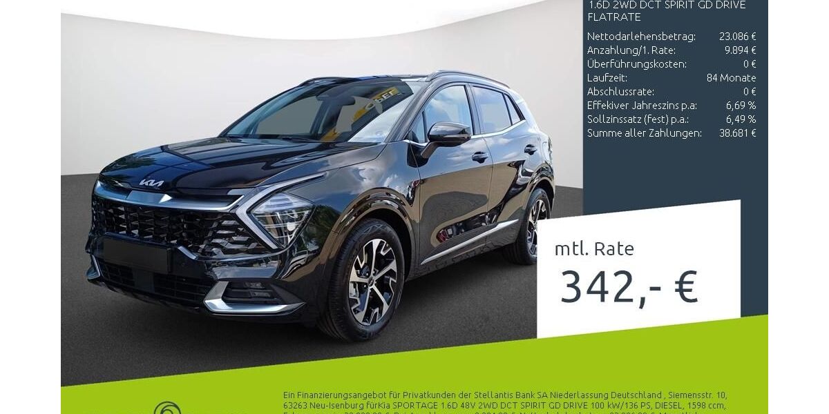 Kia Sportage 18.000 km 32.980 &euro; Borken 46325