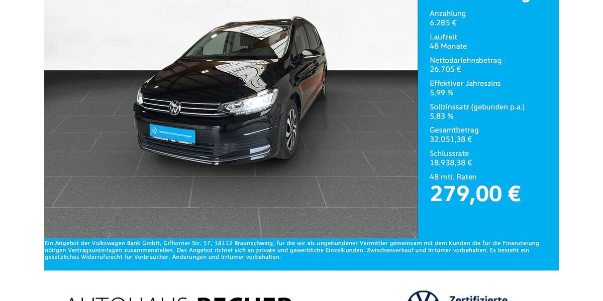 VW Touran 30.035 km 32.990 &euro; Wesel 46485