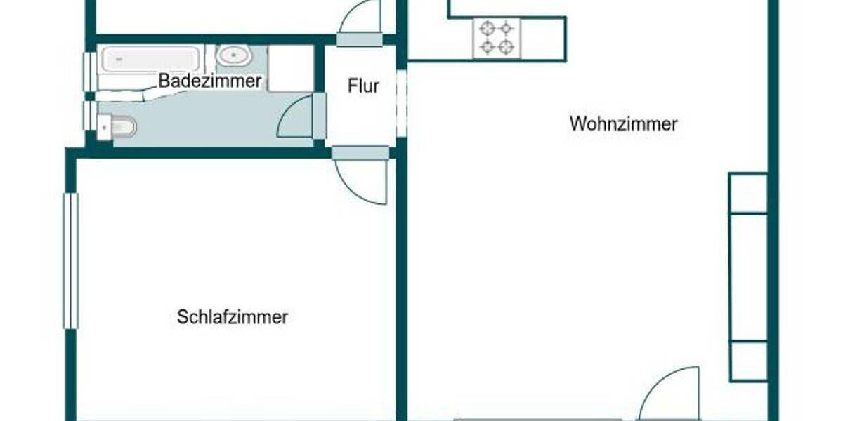 Etagenwohnung Gladbeck Rentfort-Nord - 3 Zimmer, 74 m&sup2;, 139.000&euro; | Angebot:26628789