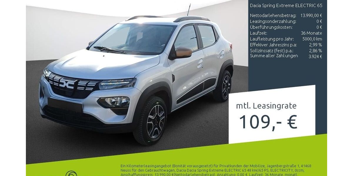 Dacia Spring 12.612 km 13.420 &euro; Borken 46325