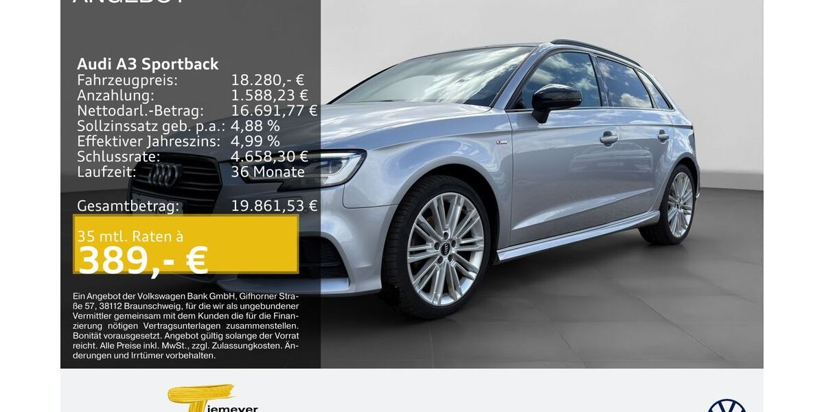 Audi A3 125.351 km 17.980 &euro; Duisburg 47059