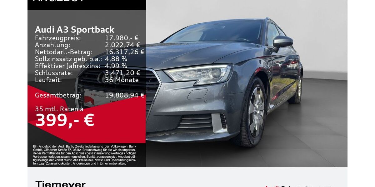 Audi A3 106.720 km 15.440 &euro; Dorsten 46284