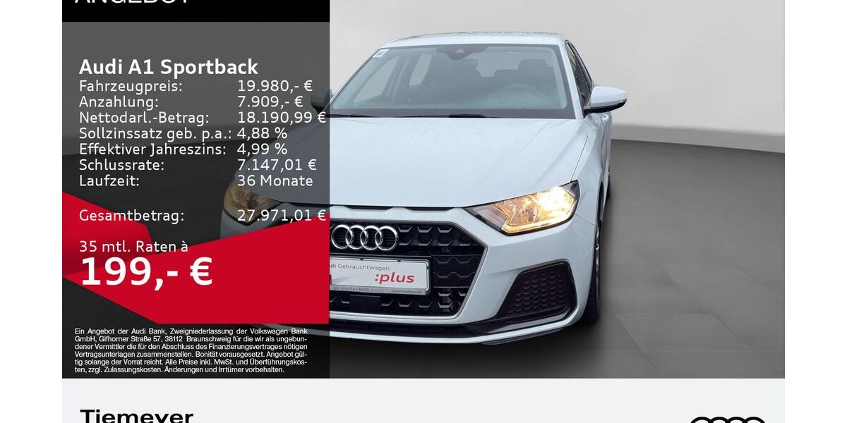 Audi A1 29.990 km 17.880 &euro; Dorsten 46284