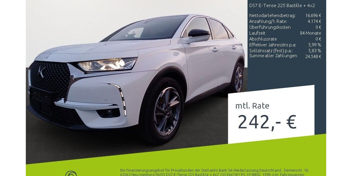 DS Automobiles DS7 (Crossback) 45.673 km 20.220 &euro; Borken 46325