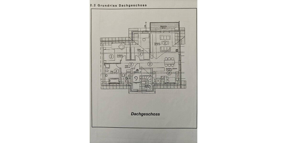 Etagenwohnung Dinslaken Hiesfeld - 3 Zimmer, 87 m&sup2;, 315.000&euro; | Angebot:26048750
