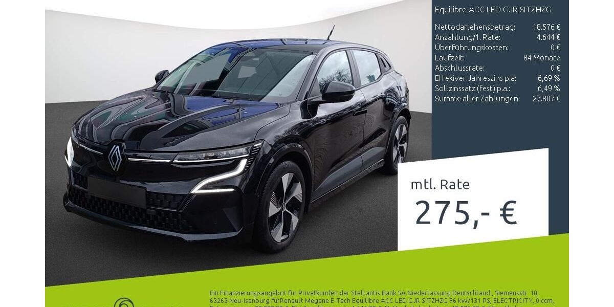 Renault Megane 57.741 km 23.220 &euro; Borken 46325