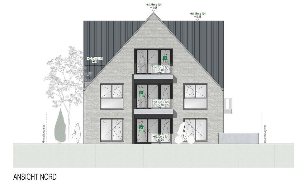 Etagenwohnung Borken - 2 Zimmer, 69 m&sup2;, 902&euro; | Angebot:25974851