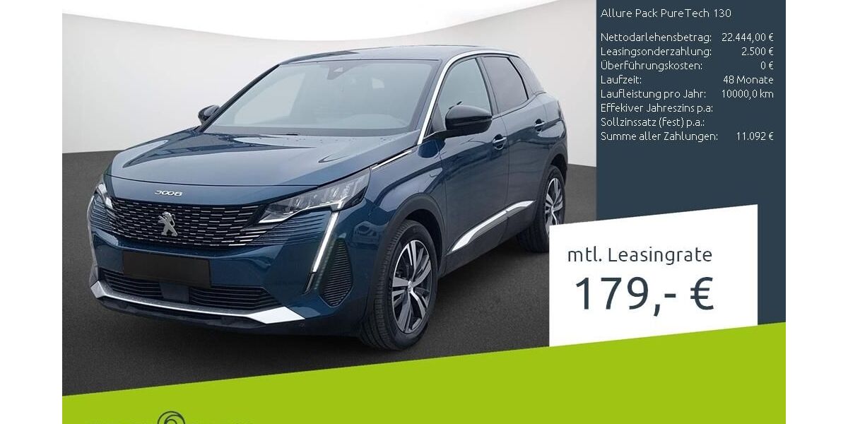 Peugeot 3008 20.058 km 22.230 &euro; Borken 46325