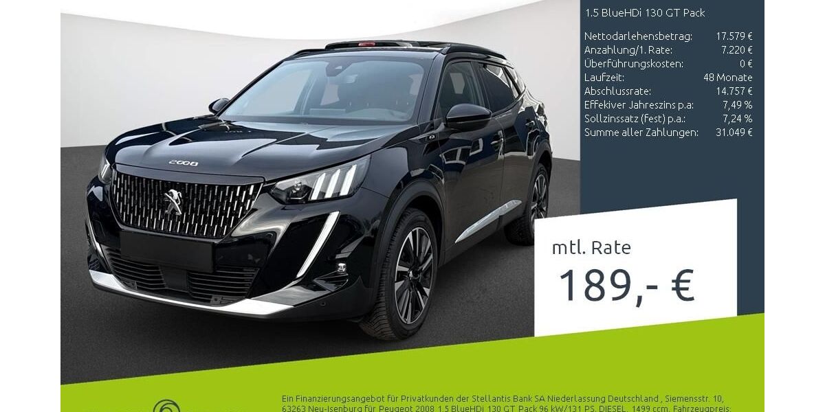 Peugeot 2008 53.532 km 24.799 &euro; Bocholt 46395