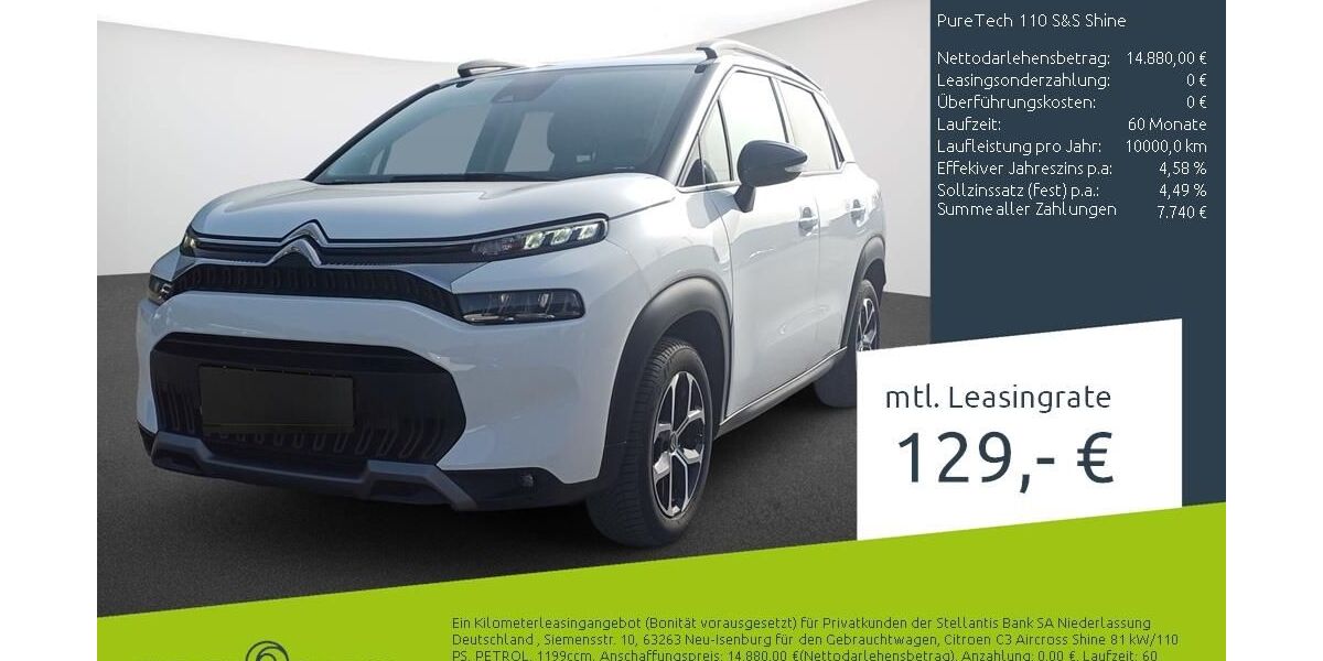 Citroen C3 Aircross 11.513 km 15.639 &euro; Borken 46325