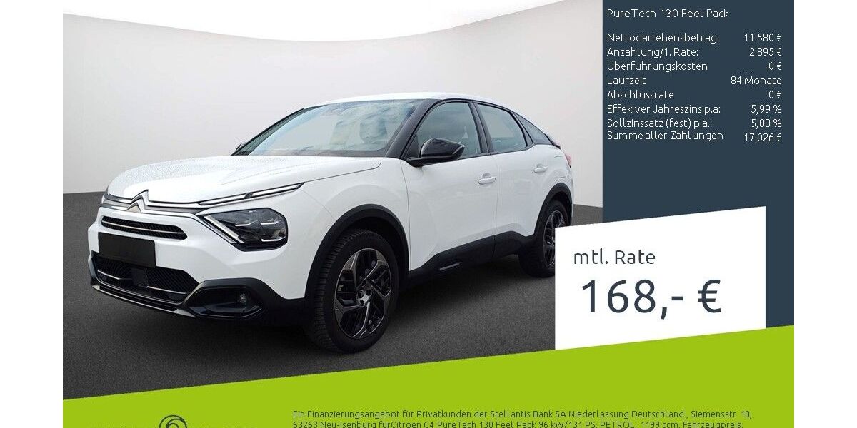 Citroen C4 32.997 km 14.475 &euro; Borken 46325