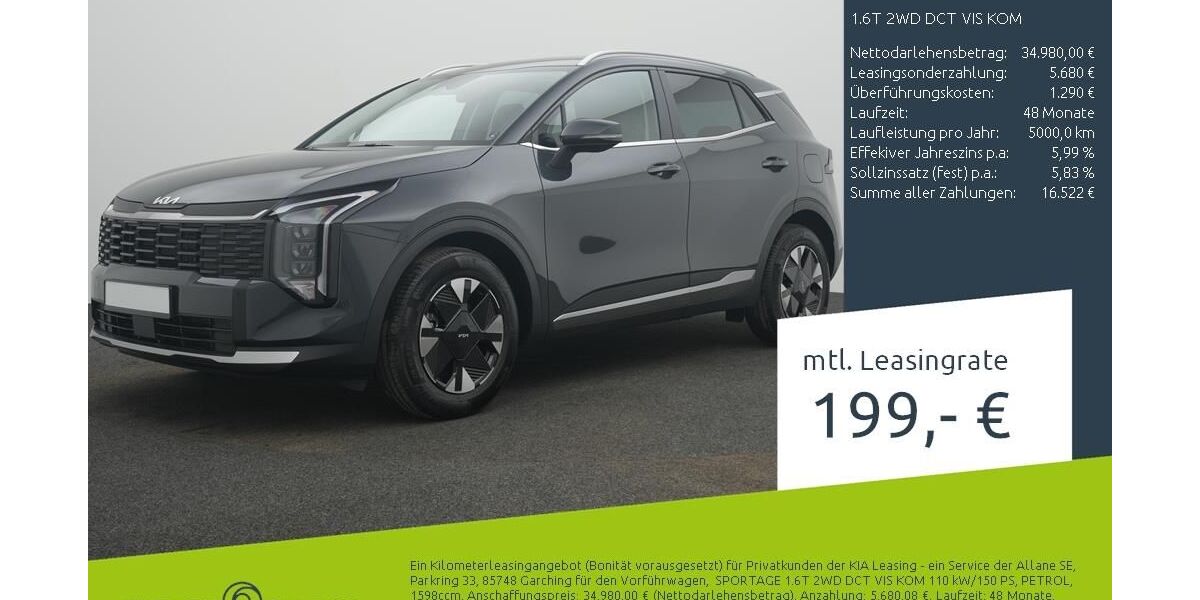 Kia Sportage 1.500 km 34.980 &euro; Borken 46325