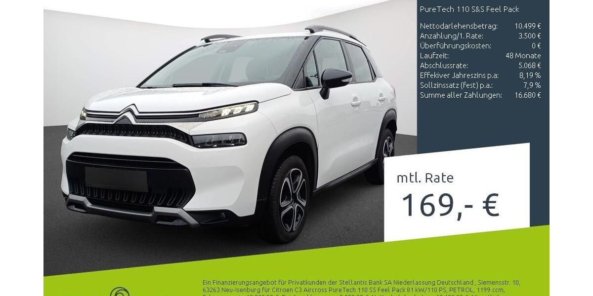 Citroen C3 Aircross 12.586 km 13.989 &euro; Bocholt 46395