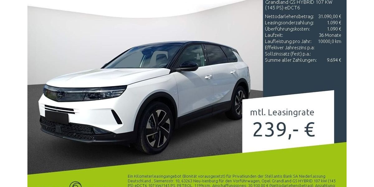 Opel Grandland (X) 5.000 km 29.880 &euro; Bocholt 46395