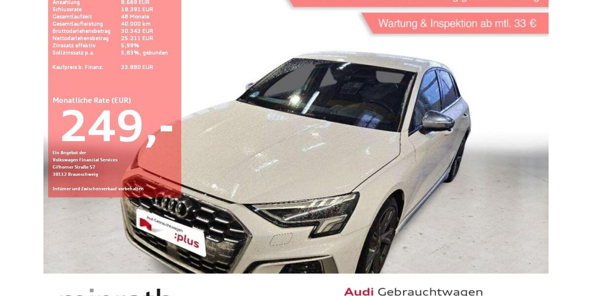 Audi S3 52.058 km 33.880 &euro; Moers-Hülsdonk 47441