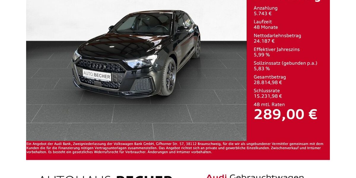 Audi A1 2.000 km 29.930 &euro; Wesel 46485