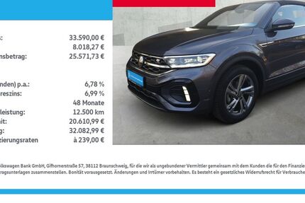 VW T-Roc 25.081 km 33.590 &euro; Borken 46325