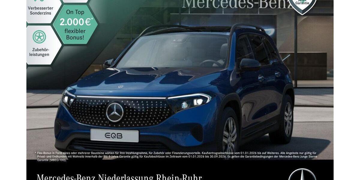 Mercedes-Benz EQB 15.432 km 41.990 &euro; Duisburg 47138