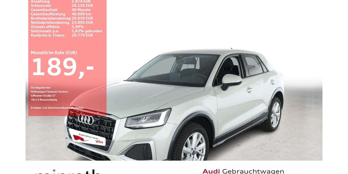 Audi Q2 7.407 km 29.270 &euro; Moers-Hülsdonk 47441
