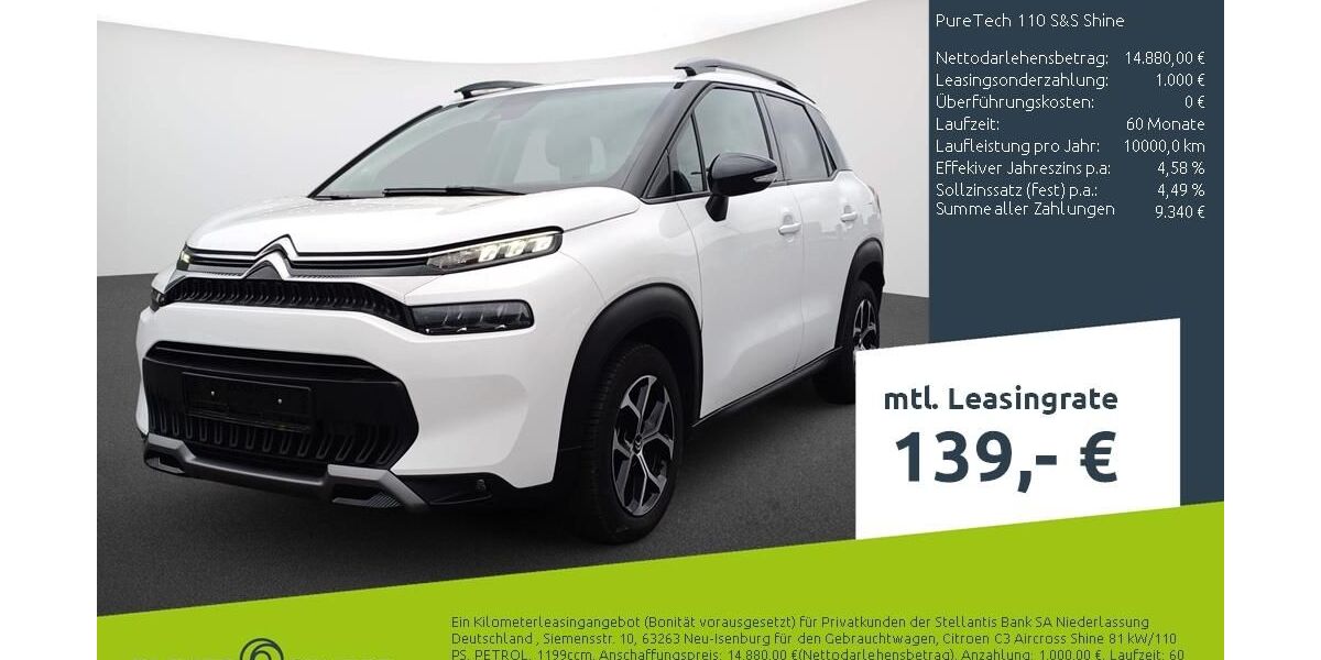 Citroen C3 Aircross 18.703 km 13.469 &euro; Borken 46325