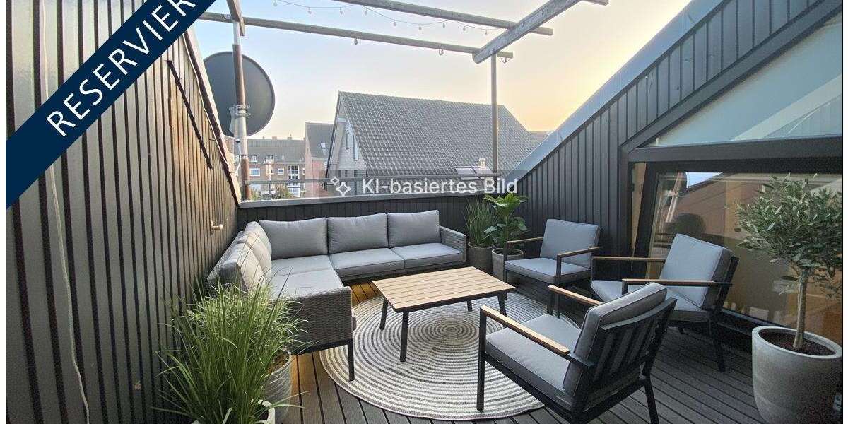 Etagenwohnung Bocholt Feldmark - 2 Zimmer, 54 m&sup2;, 159.000&euro; | Angebot:25654774