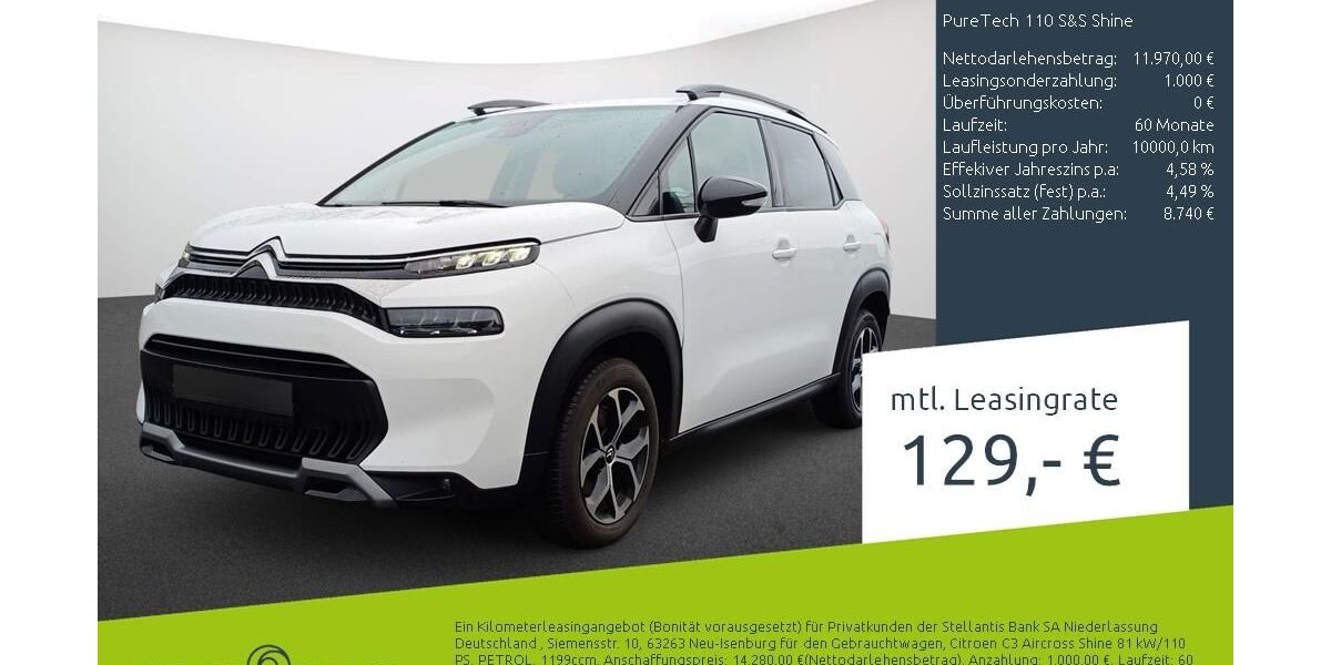 Citroen C3 Aircross 65.886 km 11.270 &euro; Borken 46325