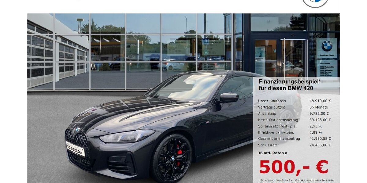 BMW 420 21.403 km 48.910 &euro; Borken 46325