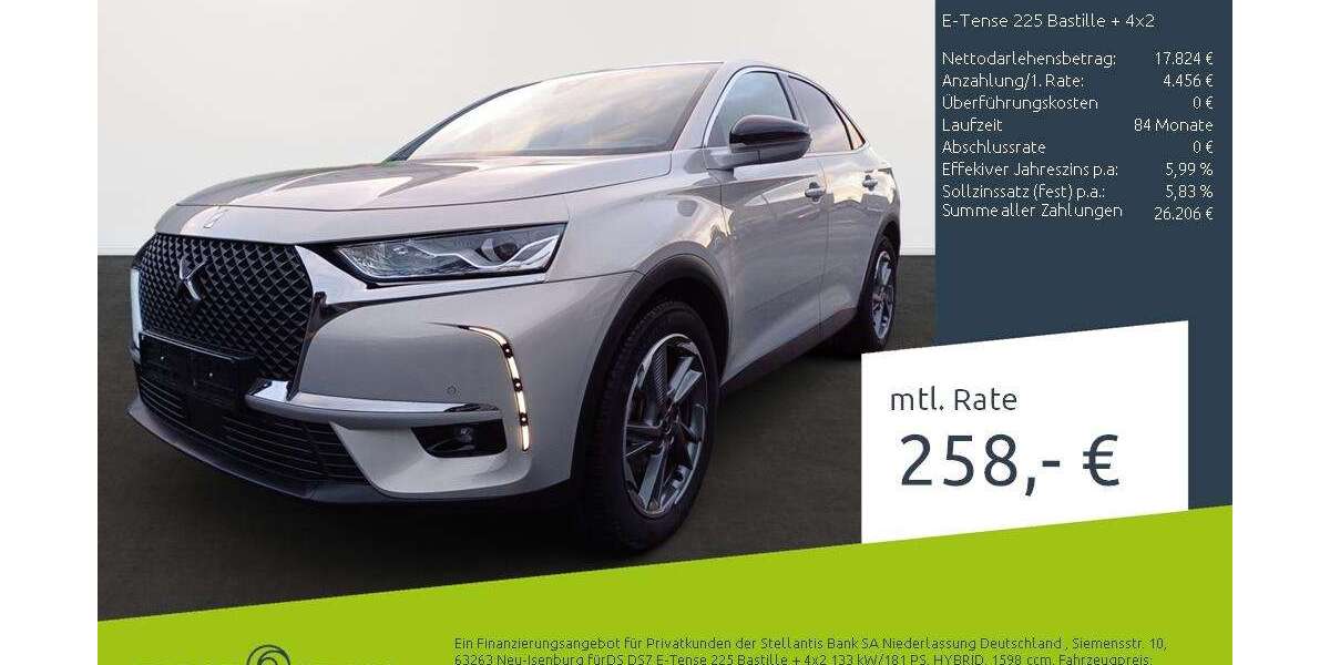 DS Automobiles DS 7 Crossback 29.629 km 22.280 &euro; Borken 46325