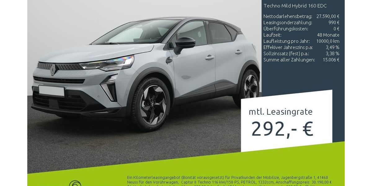 Renault Captur 8.090 km 22.860 &euro; Borken 46325