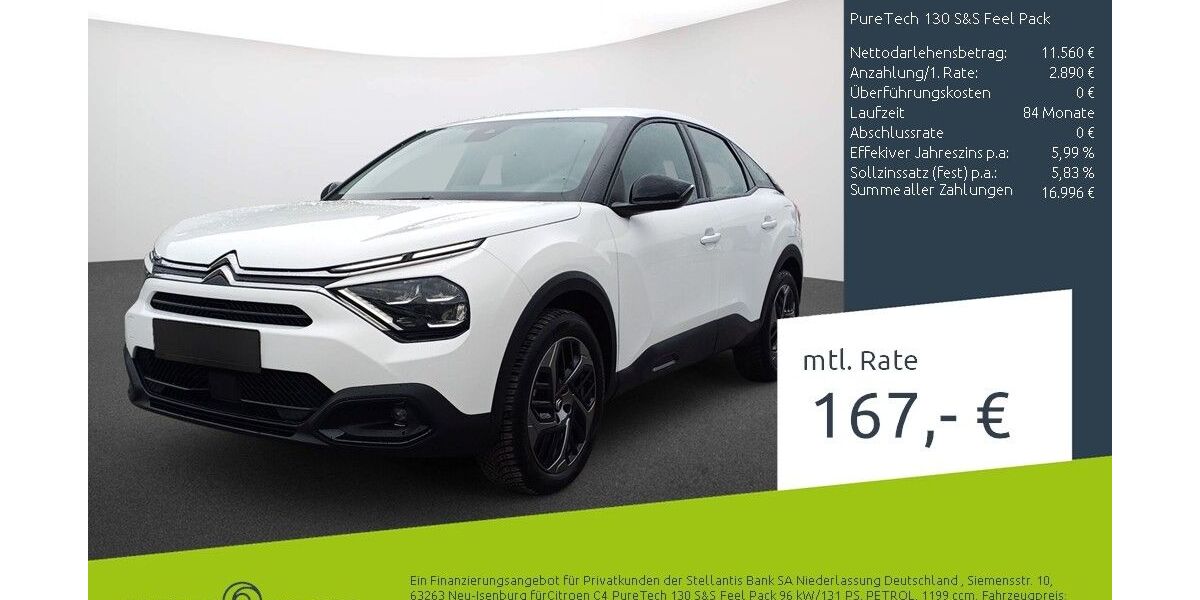 Citroen C4 28.089 km 14.450 &euro; Borken 46325