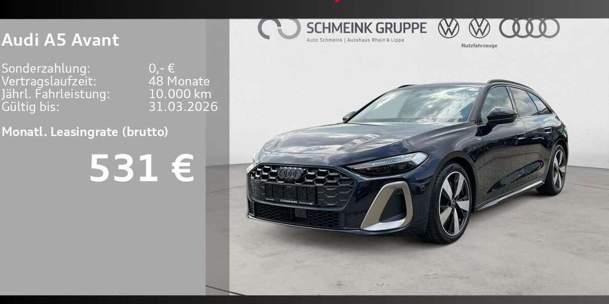 Audi A5 9.862 km 57.980 &euro; Wesel 46483