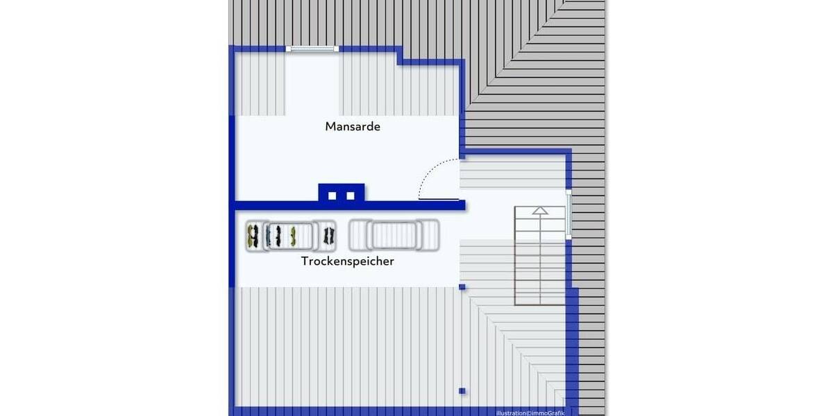 Reihenmittelhaus Oberhausen Sterkrade-Mitte - 5 Zimmer, 98 m&sup2;, 249.000&euro; | Angebot:26629420