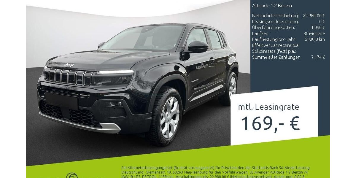 Jeep Avenger 4.687 km 20.980 &euro; Borken 46325