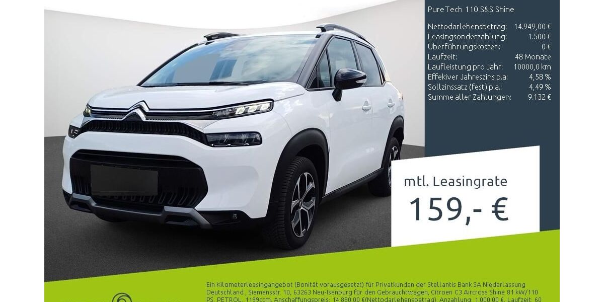Citroen C3 Aircross 9.784 km 14.789 &euro; Borken 46325