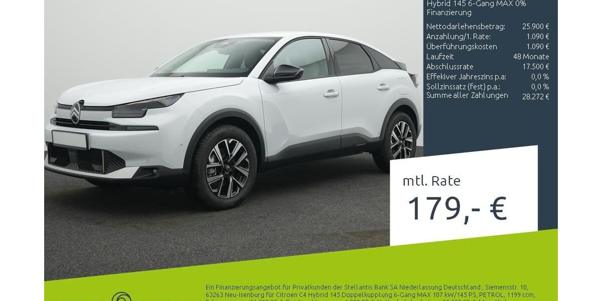 Citroen C4 1.500 km 23.840 &euro; Borken 46325