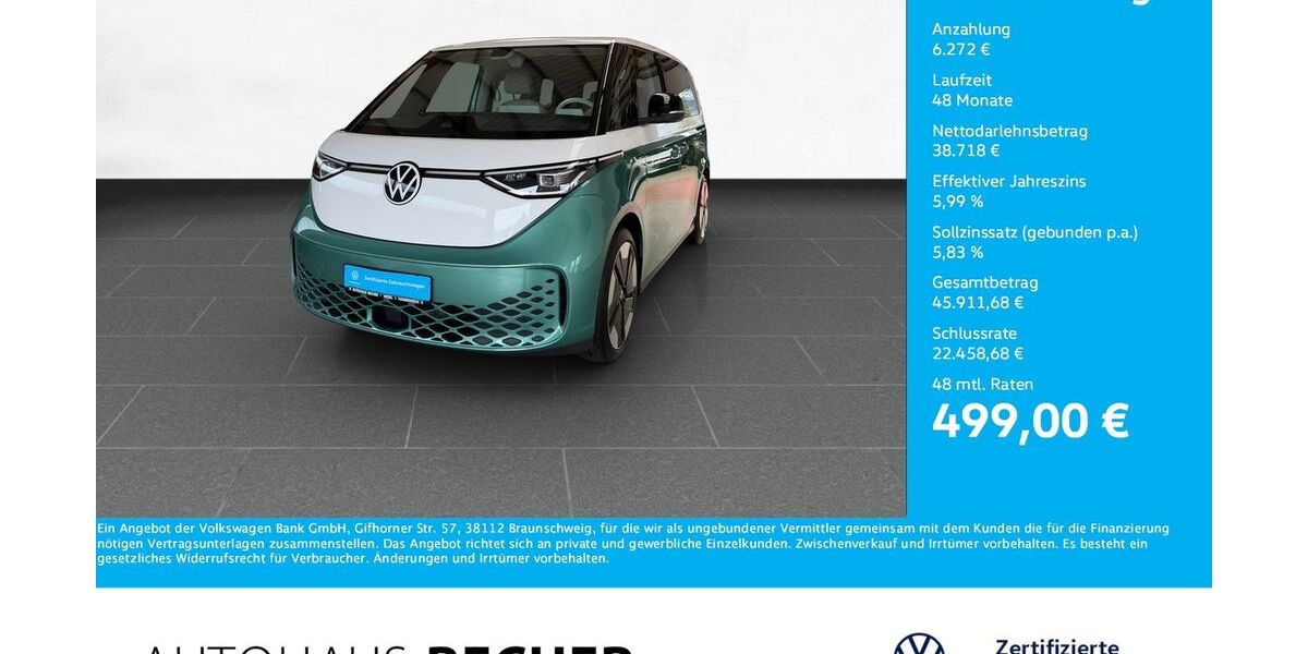 VW ID. Buzz 41.231 km 44.990 &euro; Wesel 46485
