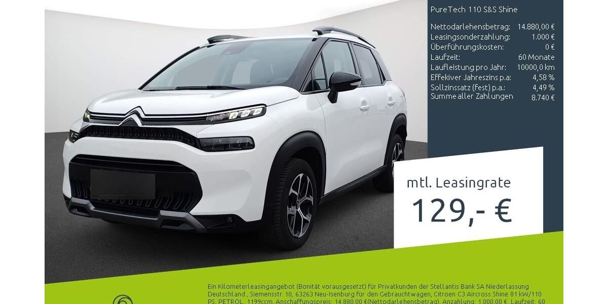 Citroen C3 Aircross 12.911 km 15.380 &euro; Borken 46325