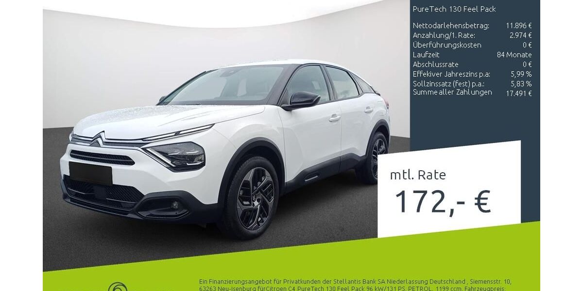 Citroen C4 21.479 km 14.870 &euro; Borken 46325