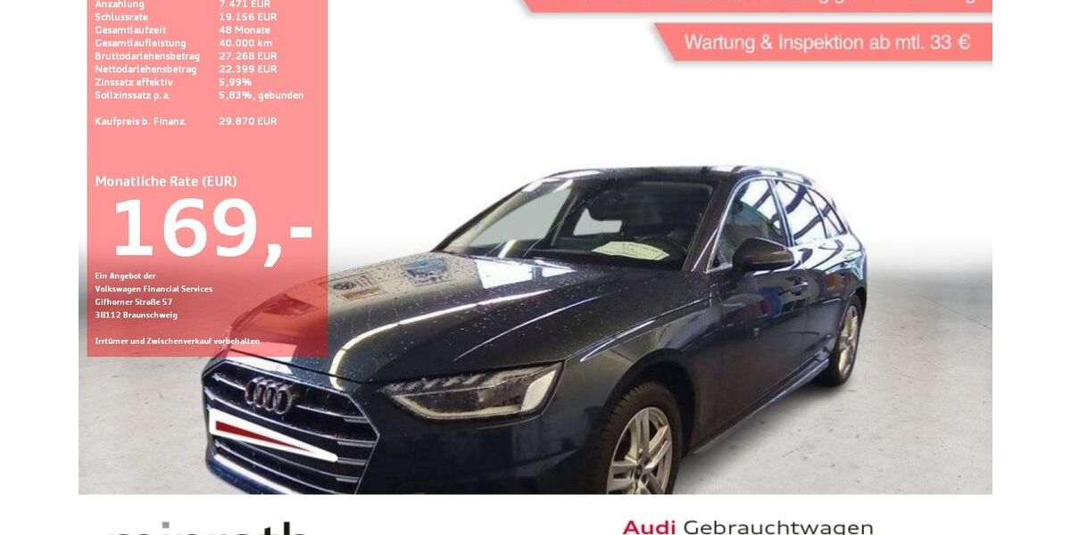Audi A4 21.917 km 29.620 &euro; Moers-Hülsdonk 47441