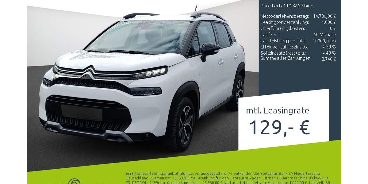 Citroen C3 Aircross 25.088 km 14.730 &euro; Borken 46325