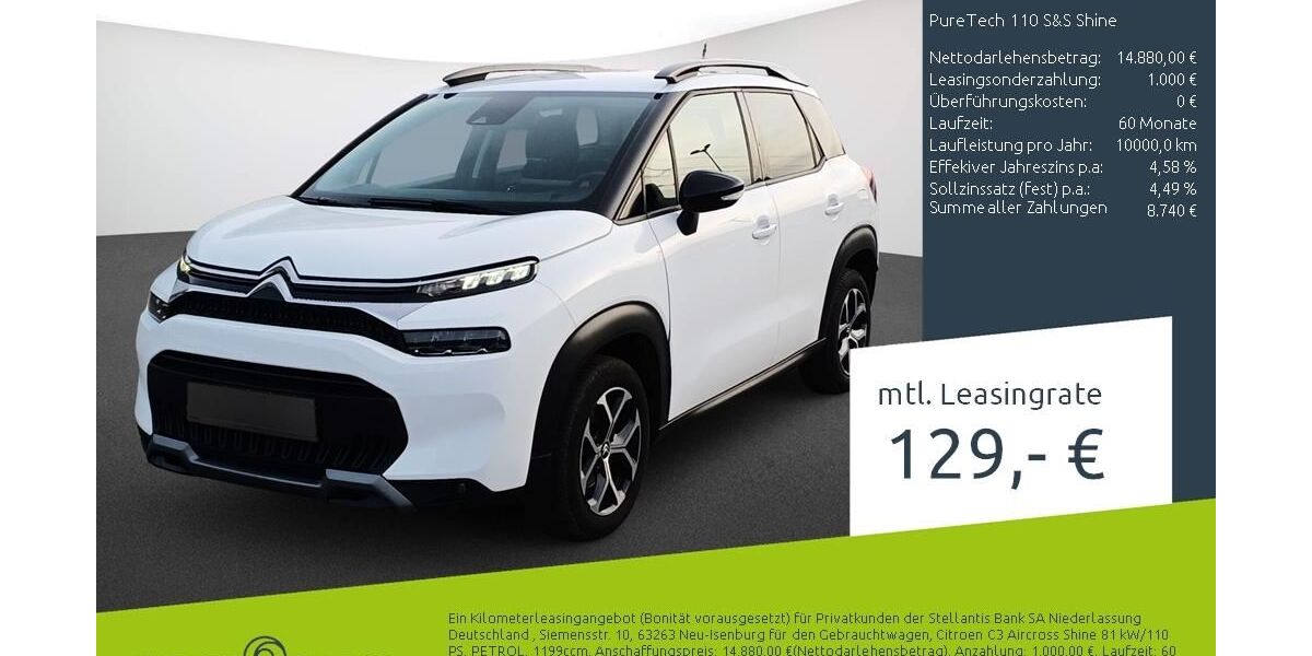 Citroen C3 Aircross 18.067 km 14.949 &euro; Borken 46325