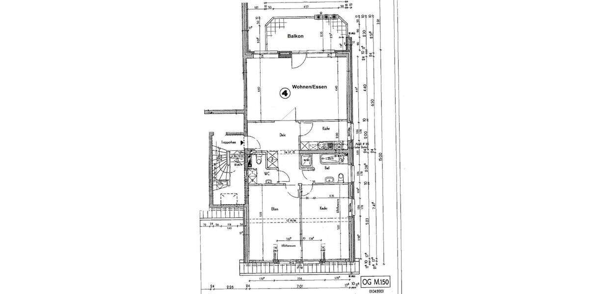 Etagenwohnung Dorsten Hardt - 3 Zimmer, 98 m&sup2;, 300.000&euro; | Angebot:26418067