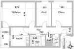 Etagenwohnung Wesel Fusternberg - 3 Zimmer, 76 m&sup2;, 740&euro; | Angebot:26068946